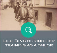 Lilli Ding during her training as a tailor