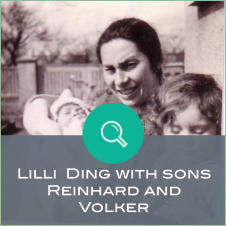 Lilli  Ding with sons Reinhard and Volker
