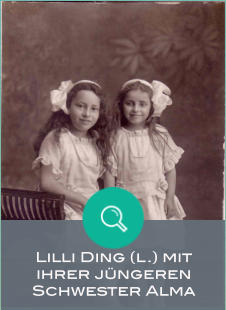 Lilli Ding (l.) mit ihrer jngeren Schwester Alma